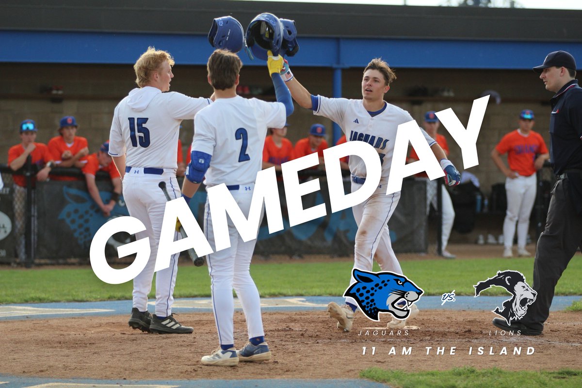 HBJagsBaseball's tweet image. It's Game Day at The Island!

Your Jaguars take on the Lions of Gahanna Lincoln today at 11 AM.

Come out and show your support as the Jags look to finish the week strong!

#HEART #BringItOn