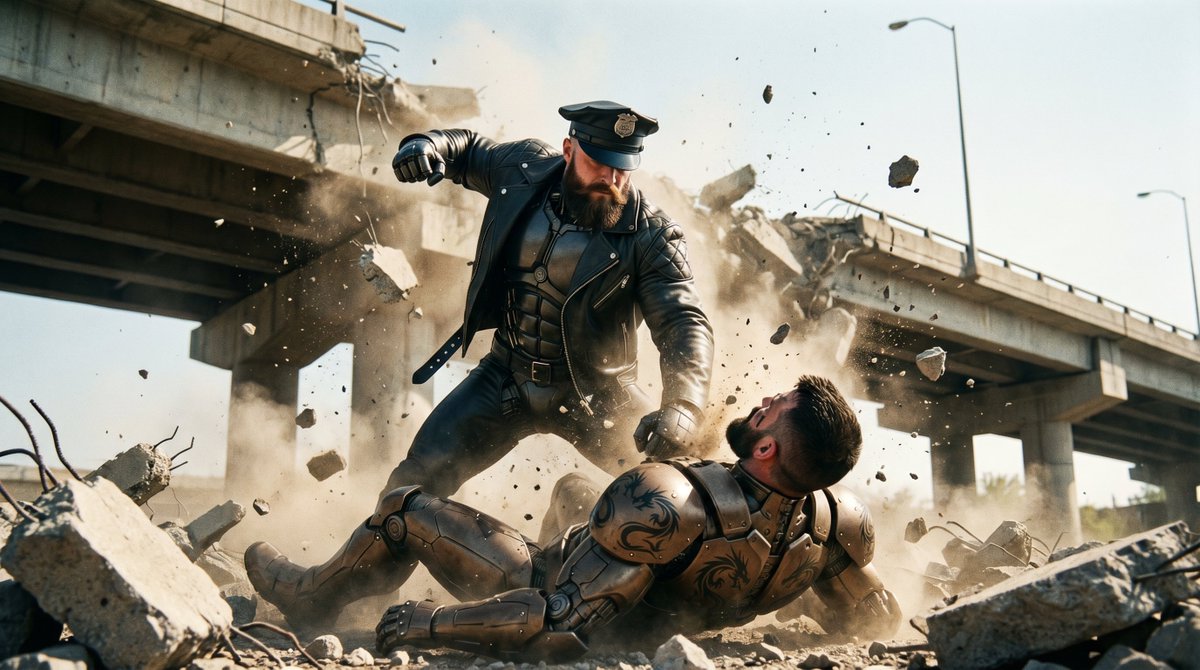 Mechmen's tweet photo. Apocalyptic Fight https://t.co/nOAXafYt1Z