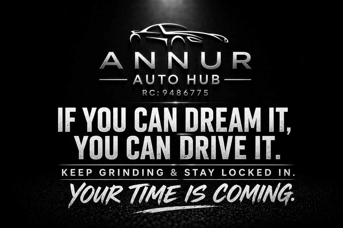 From vision to ignition.If you can dream it, you can drive it ..Annur Auto Hub makes it happen.
