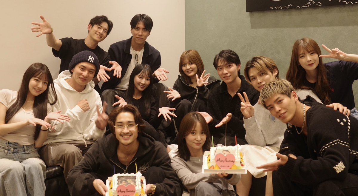 naokioguro's tweet photo. 旅行中にサプライズで誕生日のお祝いしてもらえた🥹マルタで過ごした日々もそうだけど番組が終了してもずっと集まってる俺ら仲良すぎるし終始笑ってたな。次は全員で集まろう。そして皆んなでたいじゅ君のYoutubeチャンネル撮影したからお楽しみに♥#ラブキン #ラブパワーキングダム https://t.co/3PDkdN9HNK