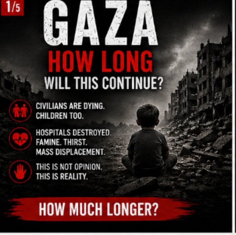 AkmRedouane's tweet image. Gaza: how long will this continue?
Civilians are dying. Children too.
This is not opinion. This is reality.
#Gaza #HumanRights #InternationalLaw

@UN @UNHumanRights @ICRC @hrw
@mfa_russia @MFA_China @Algeria_MFA
@AJEnglish