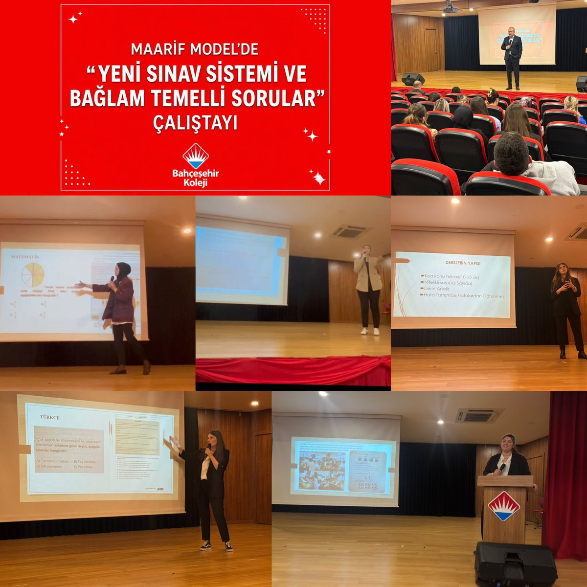 Rize_BK's tweet photo. 🚀 EZBER BİTTİ, YENİ NESİL EĞİTİM BAŞLADI!

Rize Bahçeşehir Koleji’nde
“MAARİF MODELDE YENİ SINAV SİSTEMİ VE BAĞLAM TEMELLİ SORULAR” çalıştayı gerçekleştirildi.

📚 Artık;
• Ezber yok
• Yorum var
• Analiz var
• Gerçek hayat var

🎯 Öğrencilerimiz bilgiyi sadece öğrenmiyor, hayatta kullanıyor.

#BahçeşehirRize #MaarifModeli #EğitimdeDönüşüm #BağlamTemelli #YeniNesilEğitim

@koccozlem @ozgeeasln @azizsonkaya
@GokcemTaser @EnverYucel @Savas_BOYAR @nilcicek