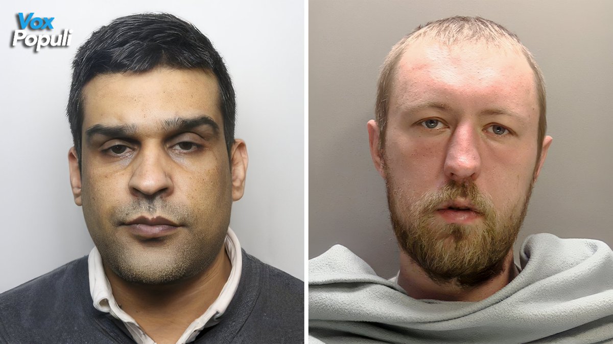 🇬🇧🇵🇰 Sajid Mahmood Khan was sentenced to 3 years in prison for rape as part of a Pakistani rape gang that exploited English girls aged 13 to 14. Khan was released after serving just 18 months.

John Ashby was sentenced to life imprisonment for raping a Sikh woman.