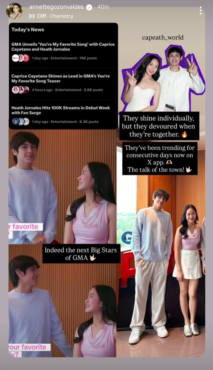 Si Ms Annette kasi talaga ang Presidente ng CapEath ship 🫶

CAPRICE MEETS ANGEL 
JOIN HEATHs BTY STREAMPARTY