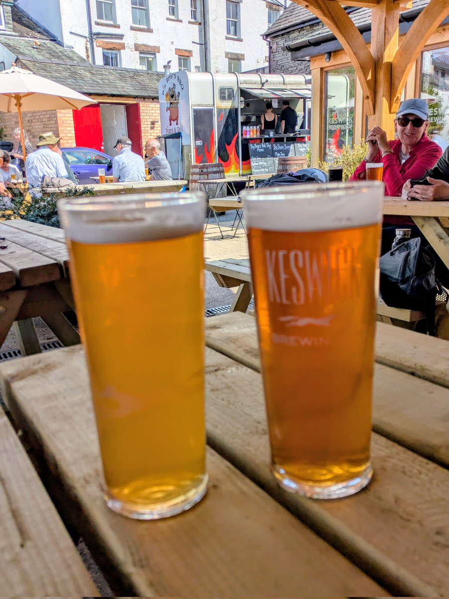 HowardsPlate's tweet image. 20th birthday celebrations @KeswickBrewery today 🍻
#Keswick #Cumbria