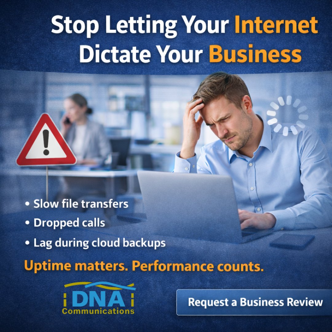dnacomm's tweet photo. If your internet slows down, your business slows down.

Business Fiber &amp; Phone Systems
Rochelle • Sycamore • DeKalb

815-562-4290
https://t.co/VRNmrhzO9m

#RochelleIL #DeKalbIL #SycamoreIL https://t.co/ENYhyZP3UG