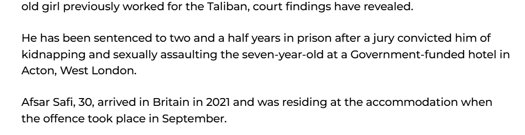 HeathFlowen's tweet photo. @GBNEWS 2 years.
White guy gets life.
This foreign child rapist gets 2 years. https://t.co/kPaUstTY9x