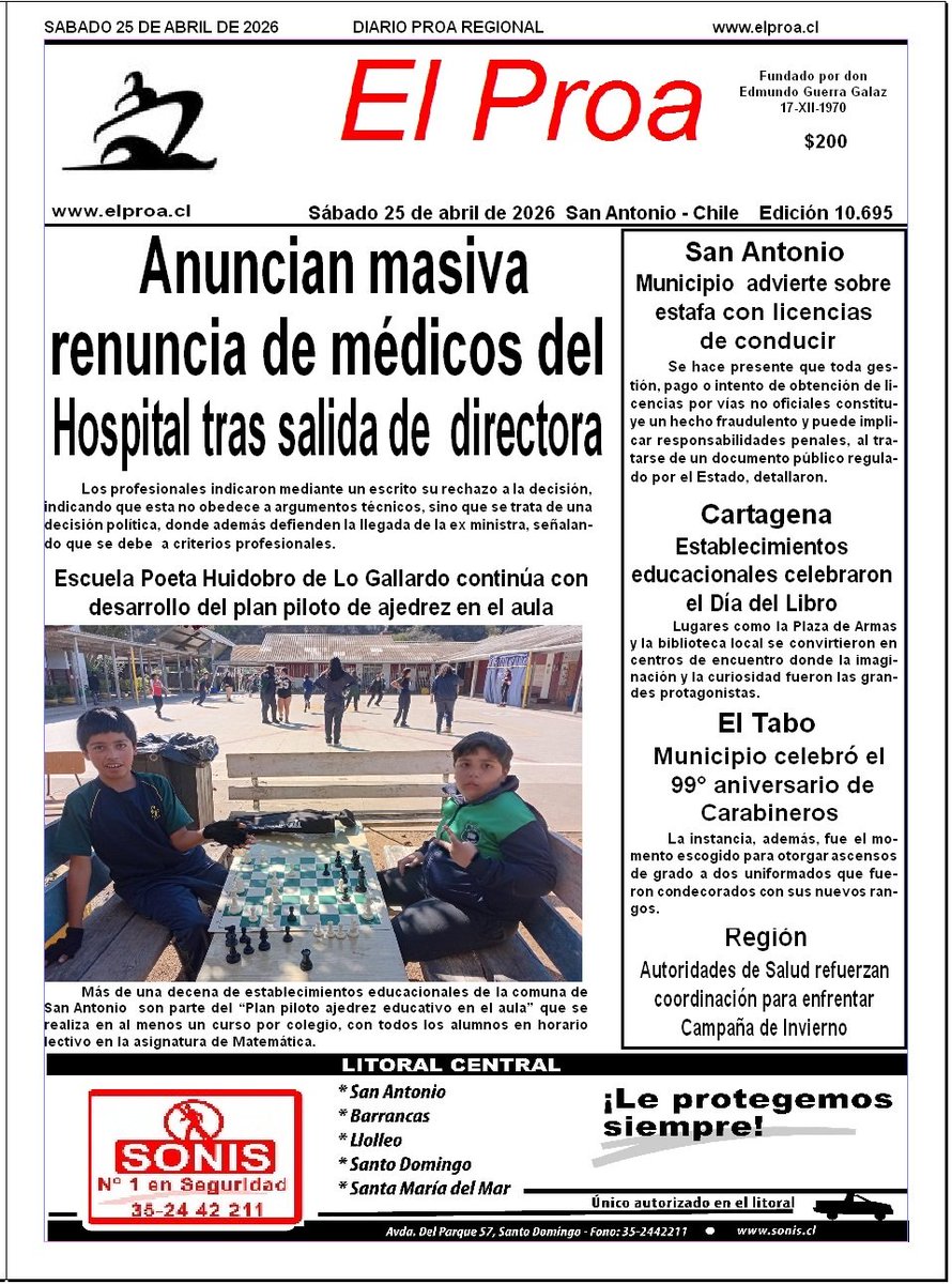 Diario El Proa tweet media