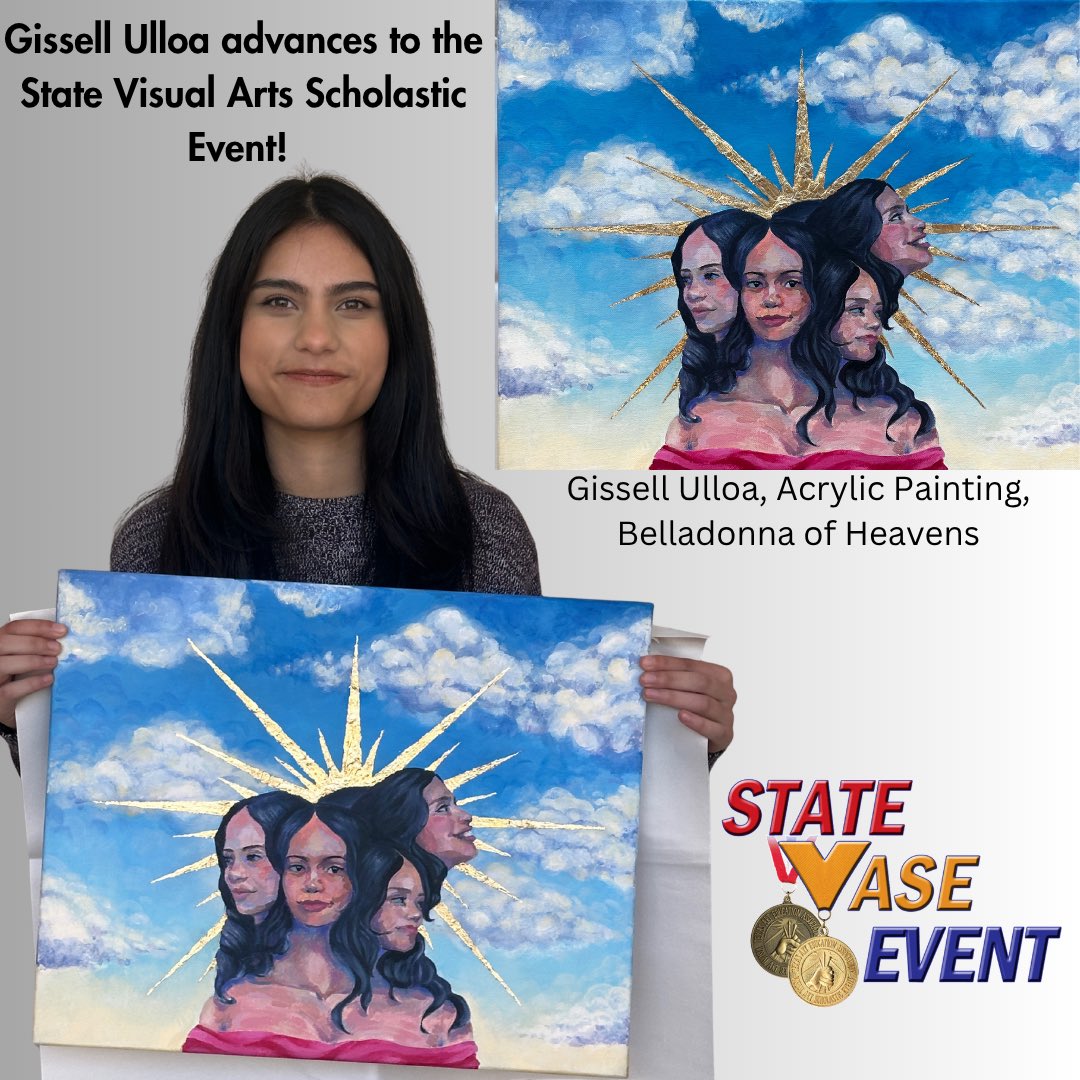 spARTanscreate's tweet photo. Wishing our students lots of luck today as they compete at the State Art competition. We are so proud of these students and their hard work that went into getting here. #TAEAStateVASE @CHSSpartans @BurlesonISD @BISD_FineArts https://t.co/aFCxXUWSKx