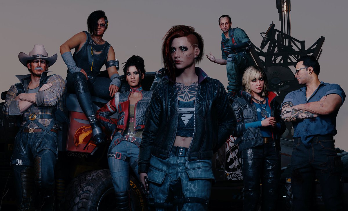 crylojen's tweet photo. We're goin' home.
#Aldecaldos #Cyberpunk2077 #CP2077 #PhotoMode #Gaming #VirtualPhotography #CDProjektRed
@CyberpunkGame https://t.co/X2TmmawT4G