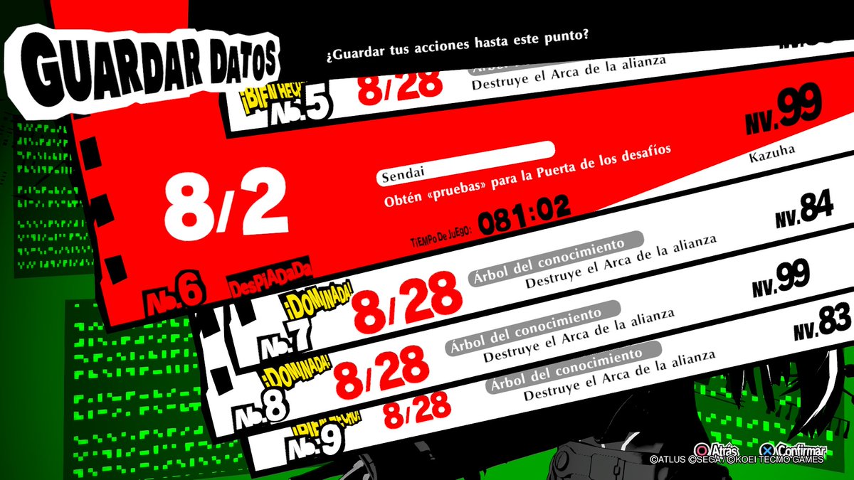 Firulaiks's tweet photo. PLATINITO 9/10🗿🫦👀🦎🦎🦎
#Persona5Strikers #Atlus #PS4 #Oño https://t.co/O02SUyXQli