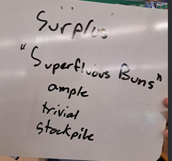 I know I repeat myself on here, but I need to reiterate this routine. I have found explicitly teaching words in pairs to be quite effective. An example pair would be shortage &amp; surplus. Here is the routine I use on a daily basis. 
1. Say the word
2. Students chorally repeat the