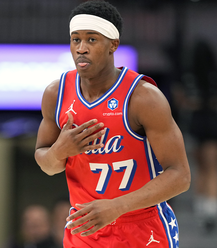 The last 5 rookies to total 25+ points, 10+ rebounds, and 2+ stocks in ...