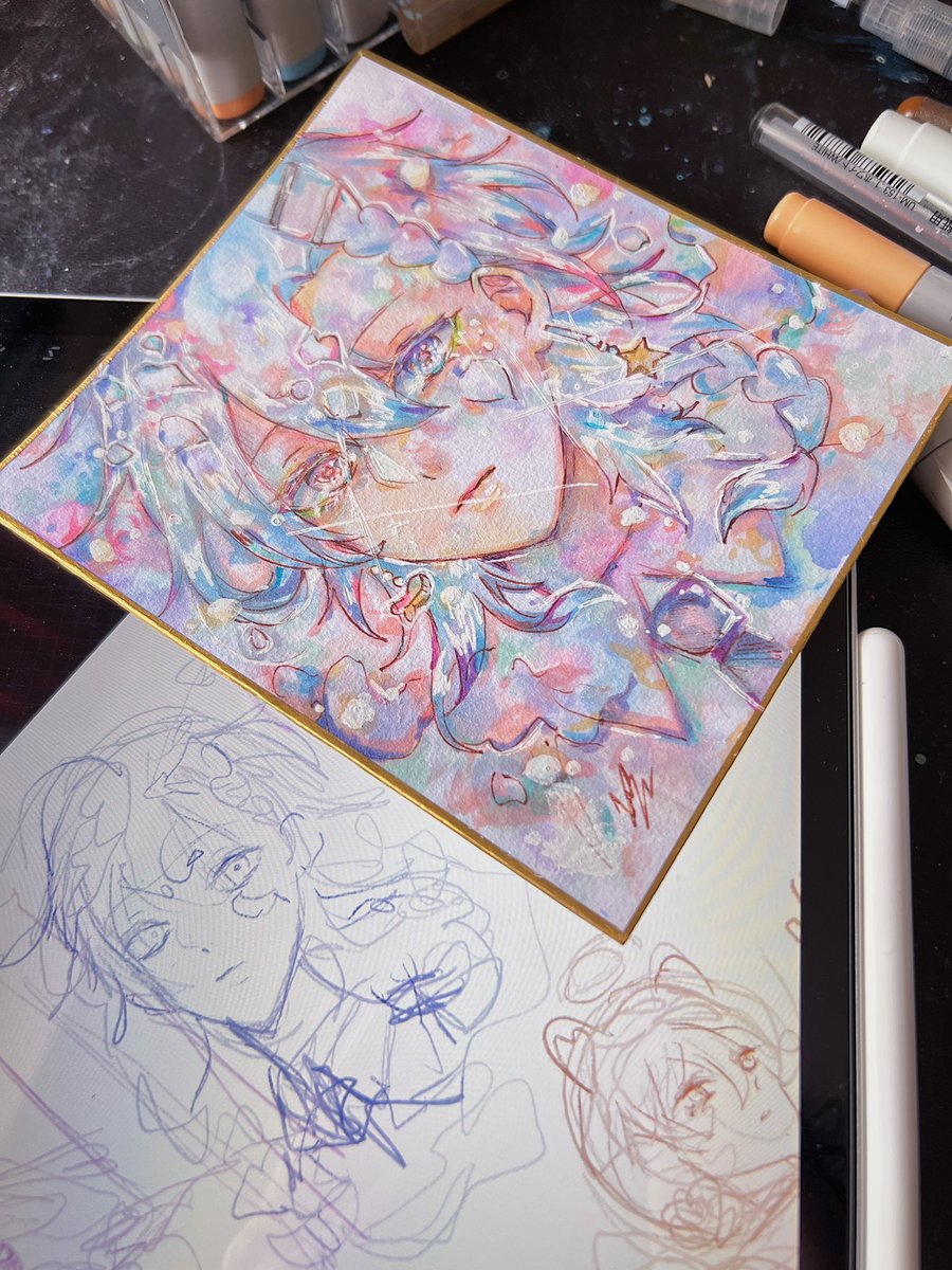可林(Karin) 🎨🕊️ stream hiatus in August 2026 tweet media