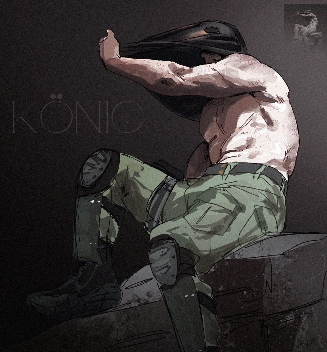 pyr0nie's tweet image. the colonel 👑

#konig #cod #callofduty #König