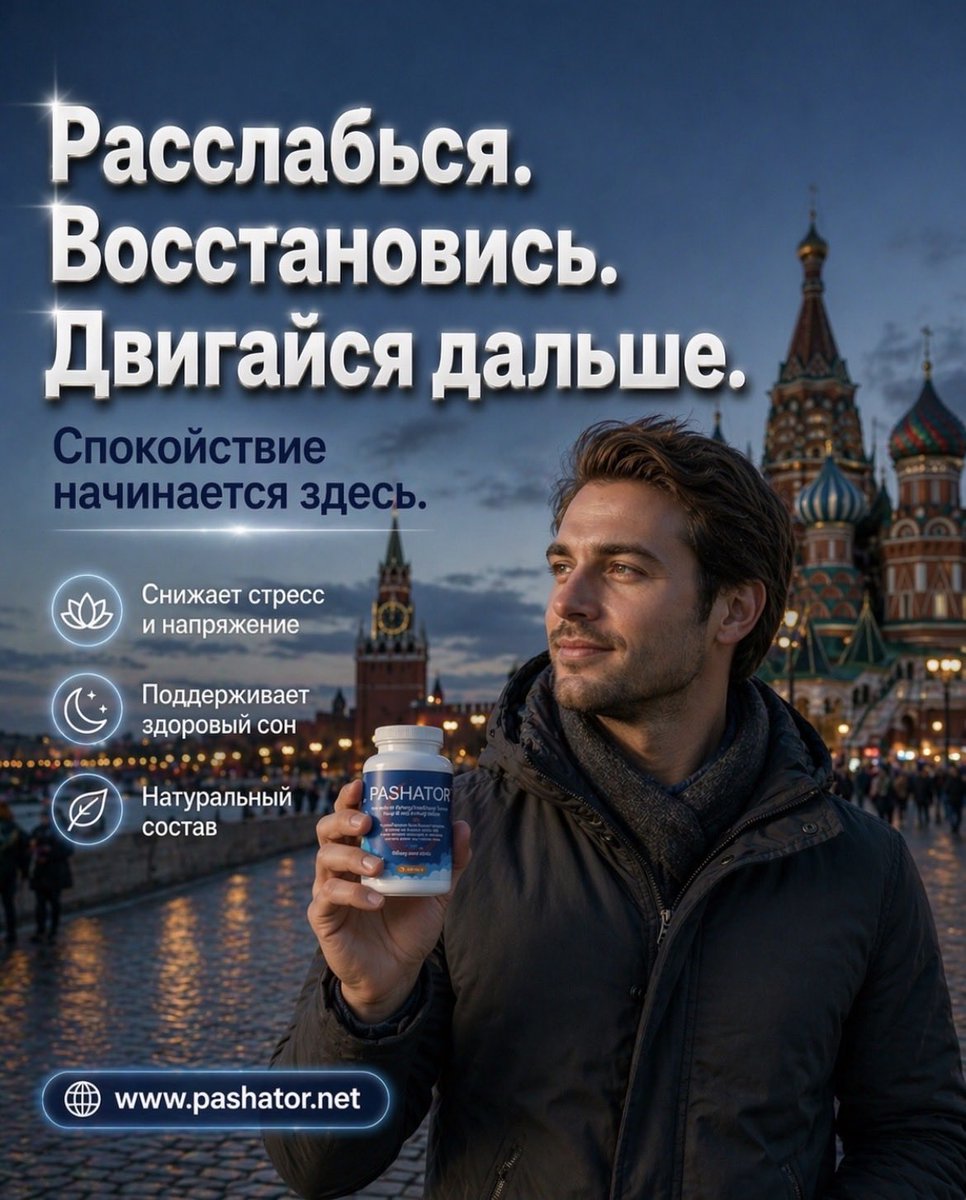 Pashator_Sleep's tweet photo. Постоянный стресс, тревога и проблемы со сном?
Попробуйте натуральную поддержку для нервной системы.

Pashator — это гармоничное сочетание ромашки, L-теанина, валерианы, пассифлоры, витаминов группы B и магния.
Мягко расслабляет, снижает уровень стресса и помогает быстрее заснуть.

Спокойствие. Баланс. Глубокий сон.
Почувствуйте разницу уже сегодня.

#Pashator #стресс #сон #бессонница #расслабление #здоровыйсон #антистресс #спокойствие #витамины #магний #натурально #здоровье #нервнаясистема