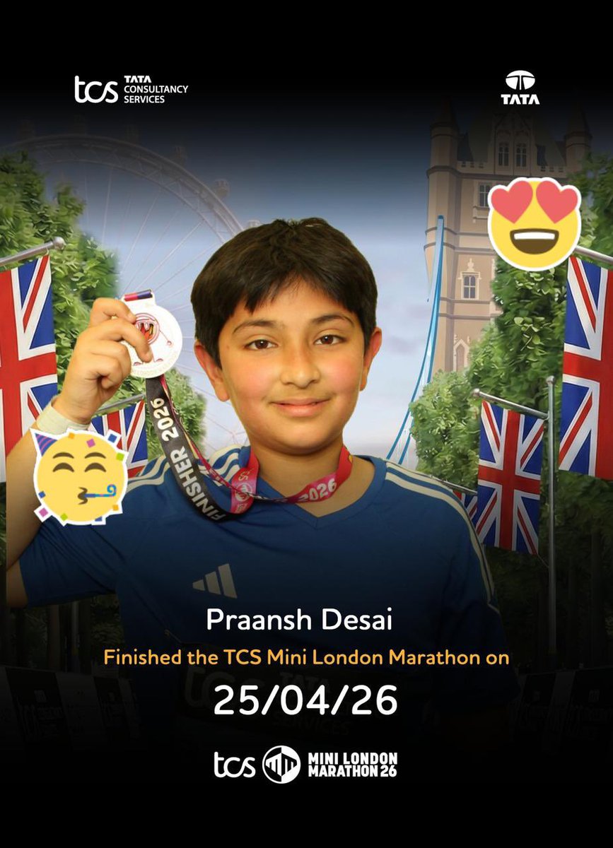 fenildesai's tweet photo. #RunWithTCSInLondon @TCS_UKI https://t.co/GyFbxWYfbA