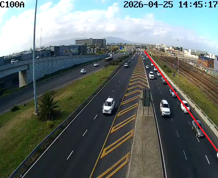 CapeTownFreeway's tweet image. Congestion: N1 inbound at M5 south ramp, expect delays..#BeTheChange