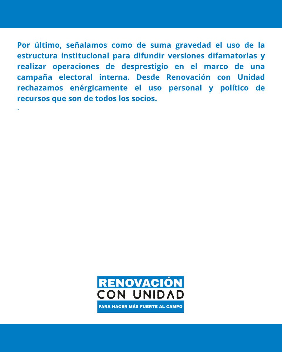 Renovacion con Unidad tweet media