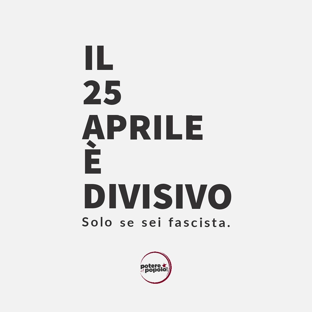 Potere al Popolo tweet media