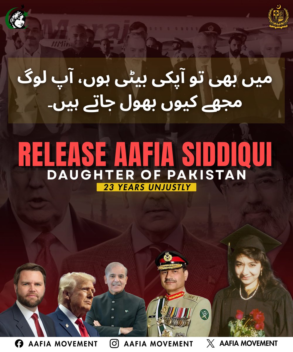 Aafia Movement tweet media