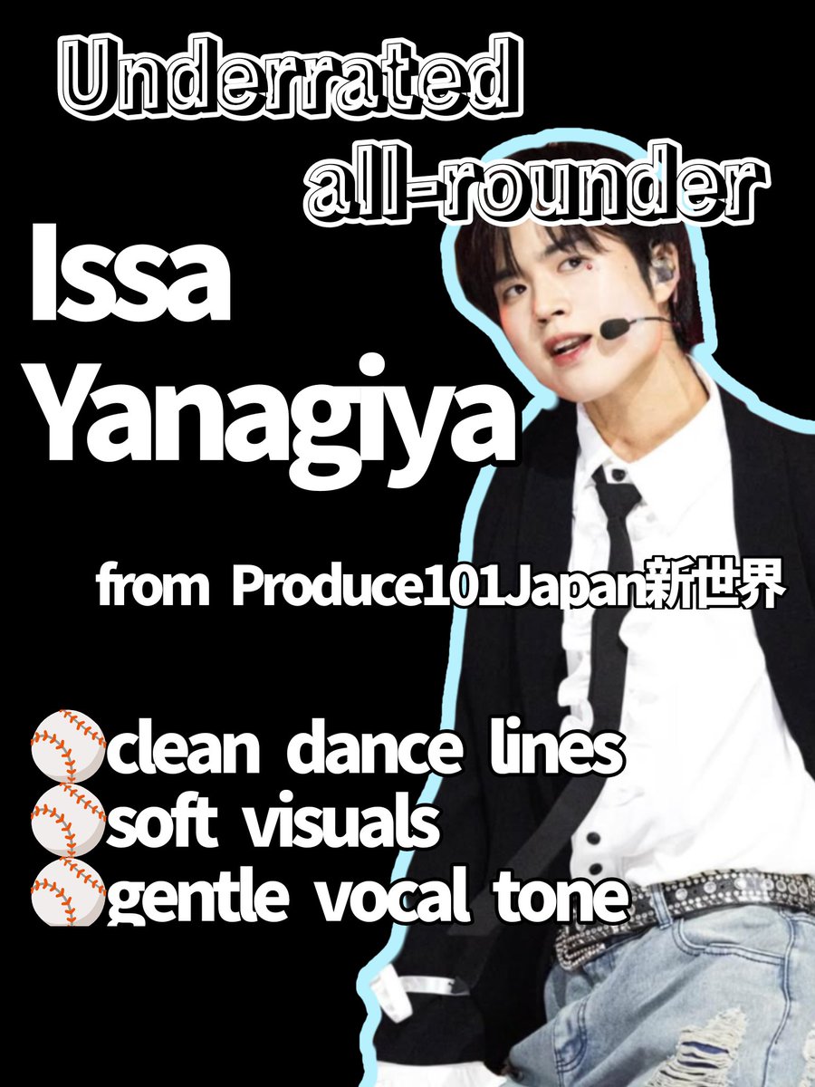 its_issa_world's tweet image. Issa Yanagiya（#柳谷伊冴）
Hidden gem from #Produce101Japan新世界 🌍️💎
His currently ranking is 19th,still OUTSIDE the debut zone🥲

We need your help😭🙏 
✔Share Performance 
✔Spread his name

YOUR VOTE DECIDES HIS FUTURE
#kpopfans  #underrated
#kpop #stan #kpoptwt #fyp