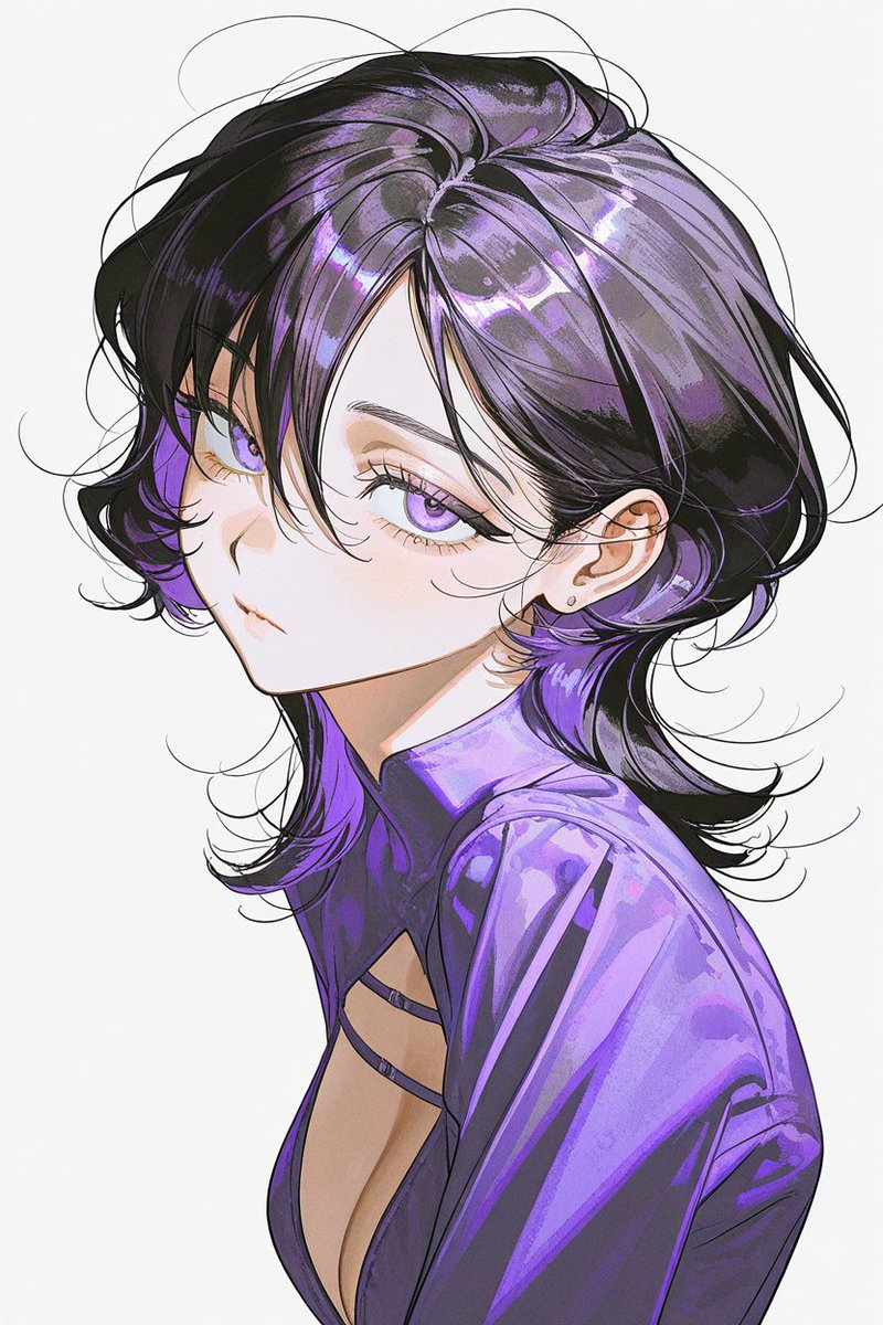 紫手織 tweet media