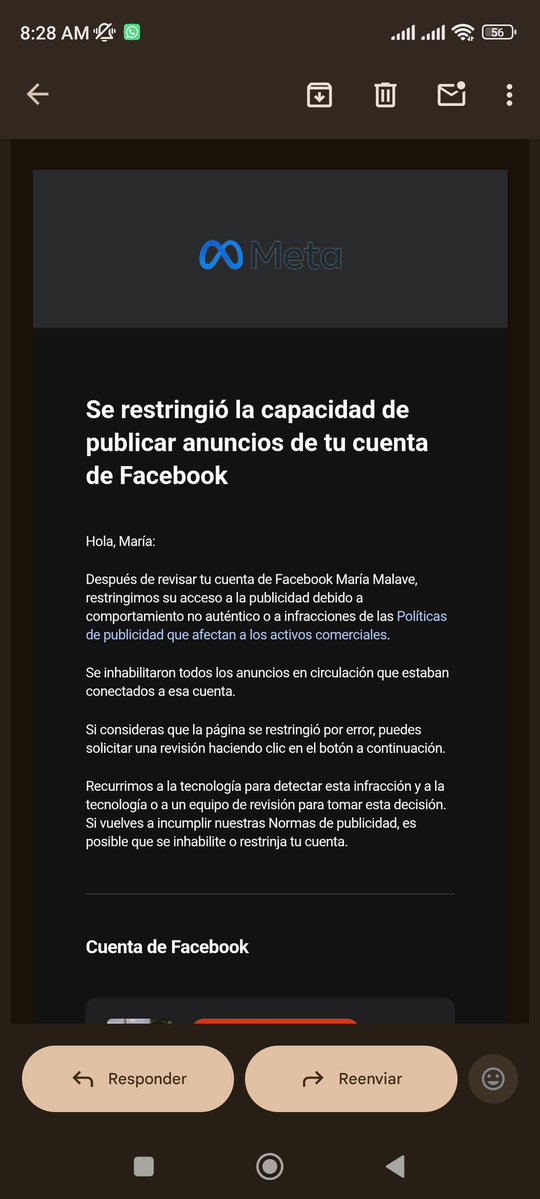 morenolorena715's tweet image. Quien más tiene problema con facebook me levante y Amancio mi facebook de este modo #facebook #meta @facebook