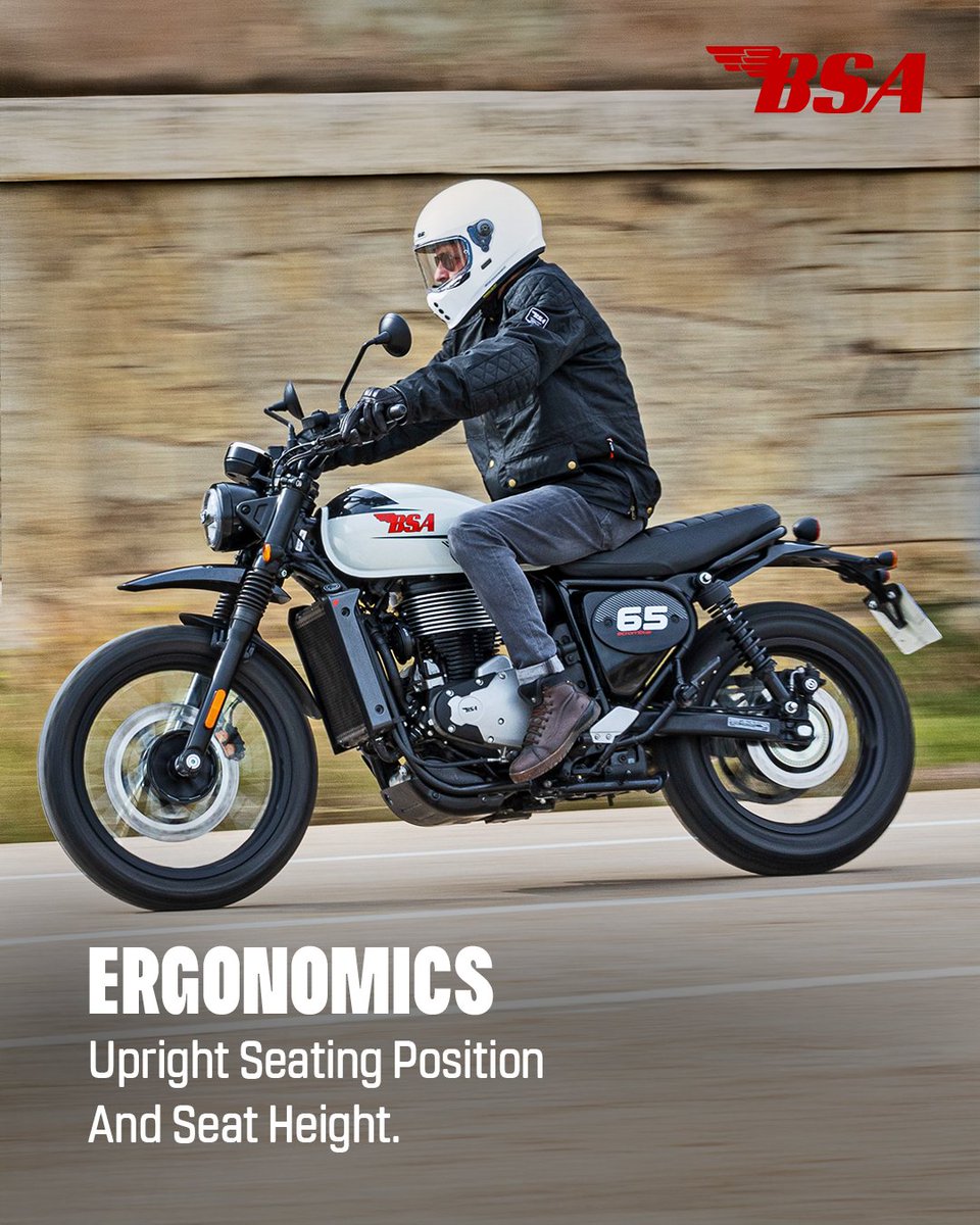 bsamotorcyclein's tweet photo. Power. Control. Everything in between.
Built to keep you going.
BSA Scrambler 650.
Diss Obedience.
#BSAScrambler650 #BSAisBack #TheOriginalScrambler #OGScrambler https://t.co/JFgspxyXTC