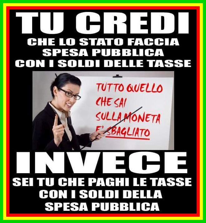 Chini_Francesco's tweet image. Solo per precisare che il settore pubblico
mai si finanzia attraverso gli obblighi fiscali,
ossia il settore pubblico ha sempre un unico e solo modo per finanziare la propria spesa cioè emettendo liquidità ex nihilo nei sistema economico:
#MMT
x.com/CheIdiota/stat…