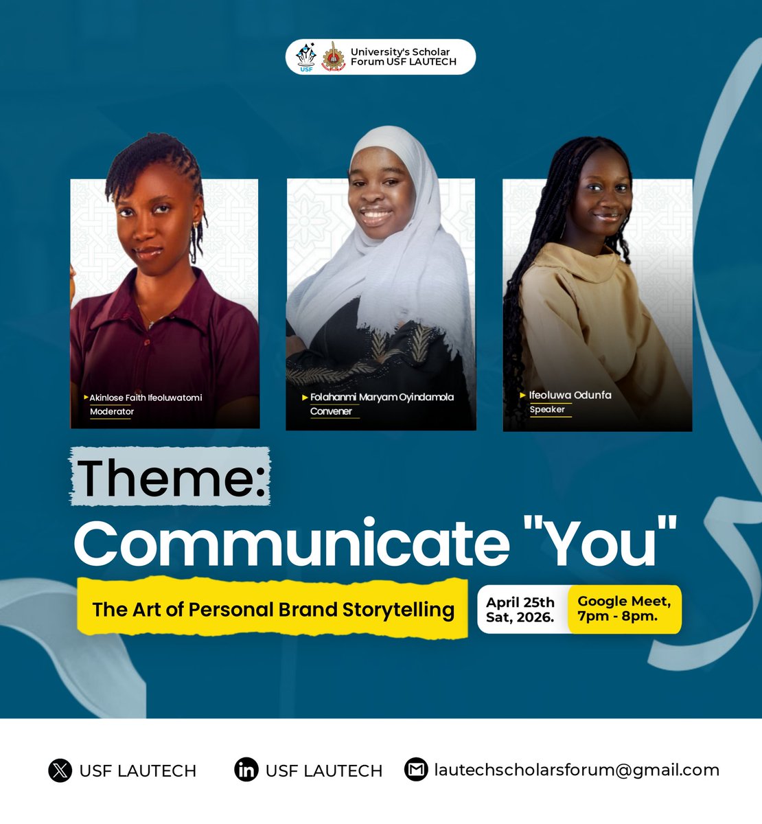 University Scholars Forum LAUTECH tweet media