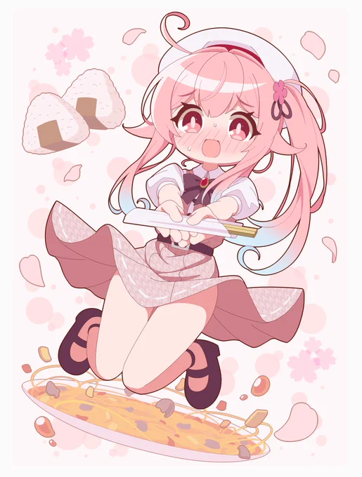ローソンコラボの私服春雨ちゃん可愛いよねという過去絵