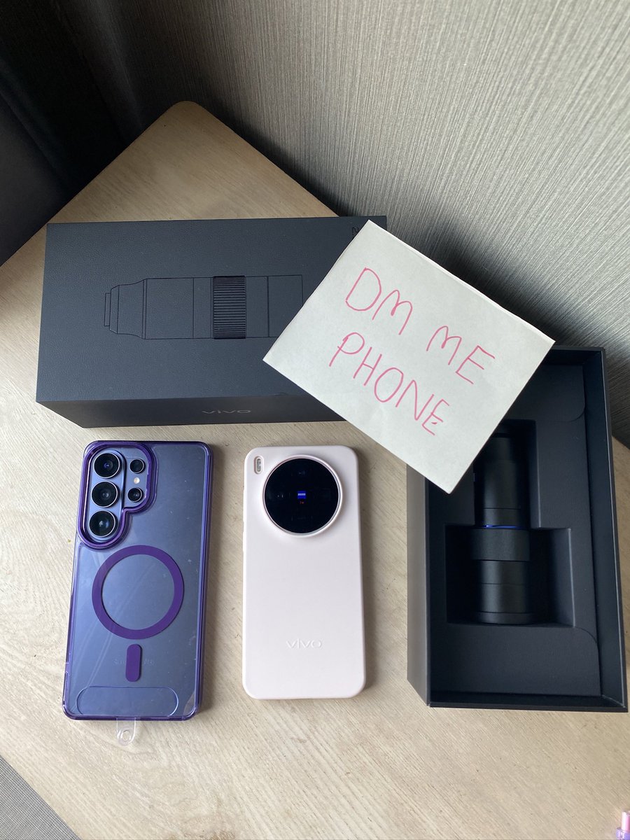 dmmephone's tweet image. ให้เช่าโทรศัพท์ #ANNYEONG_BANGKOK 

10 may

#vivox300 เพิ่มเลนส์ได้✅
#s26ultra ✅

เครื่องใหม่มากกกกก

- ฟรีค่าประกัน
- จองมัดจำเครื่อง 200 ที่เหลือจ่ายหน้างาน
- รับ/ส่งที่งาน

สอบถามเดมหรือแอดไลน์ : lin.ee/QJ1bH56

ร้านเปิดใหม่มีโปรกดฟอลลด 50 บาท

#เช่าโทรศัพท์