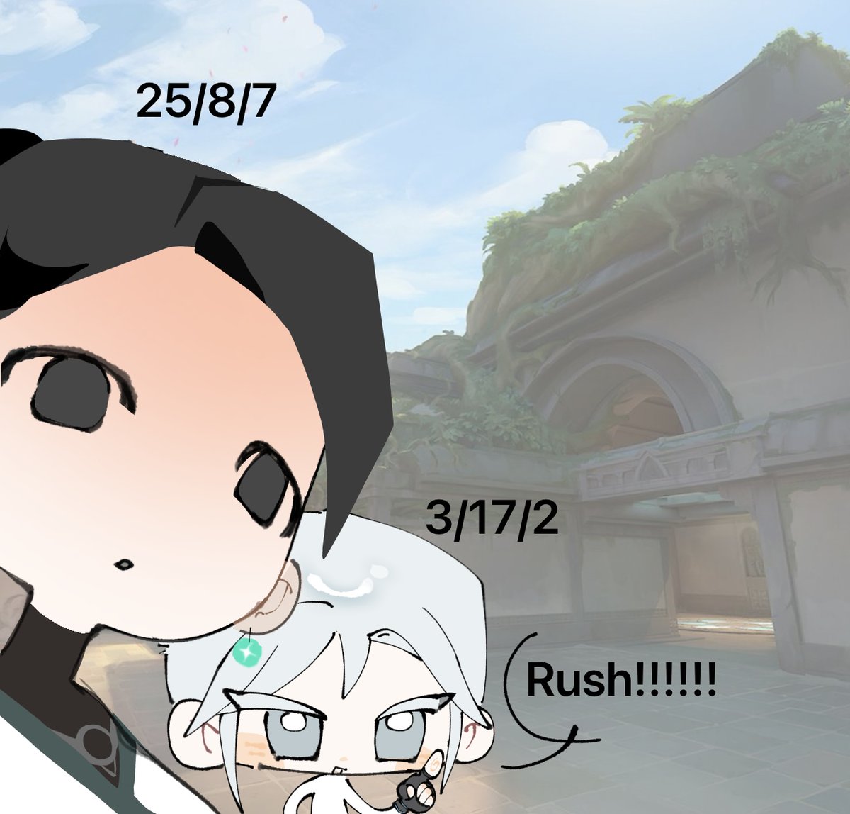 choechoech69227's tweet image. #valorant #sage #jett