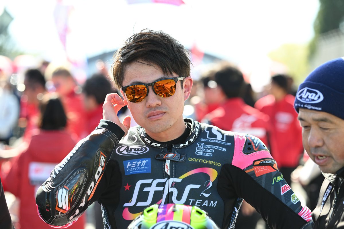 全日本選手権第2戦SUGO 【QF】PP🥇【RACE1】DNF 自分のミスで台無し