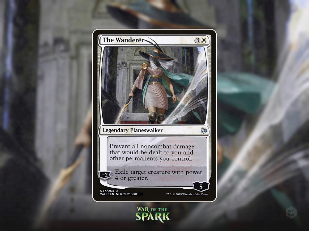 MTG_Gatherer's tweet image. Magic Card of the Day

The Wanderer (WAR)
Legendary Planeswalker
scryfall.com/card/war/37/th…
#MagicTheGathering #MTGArena