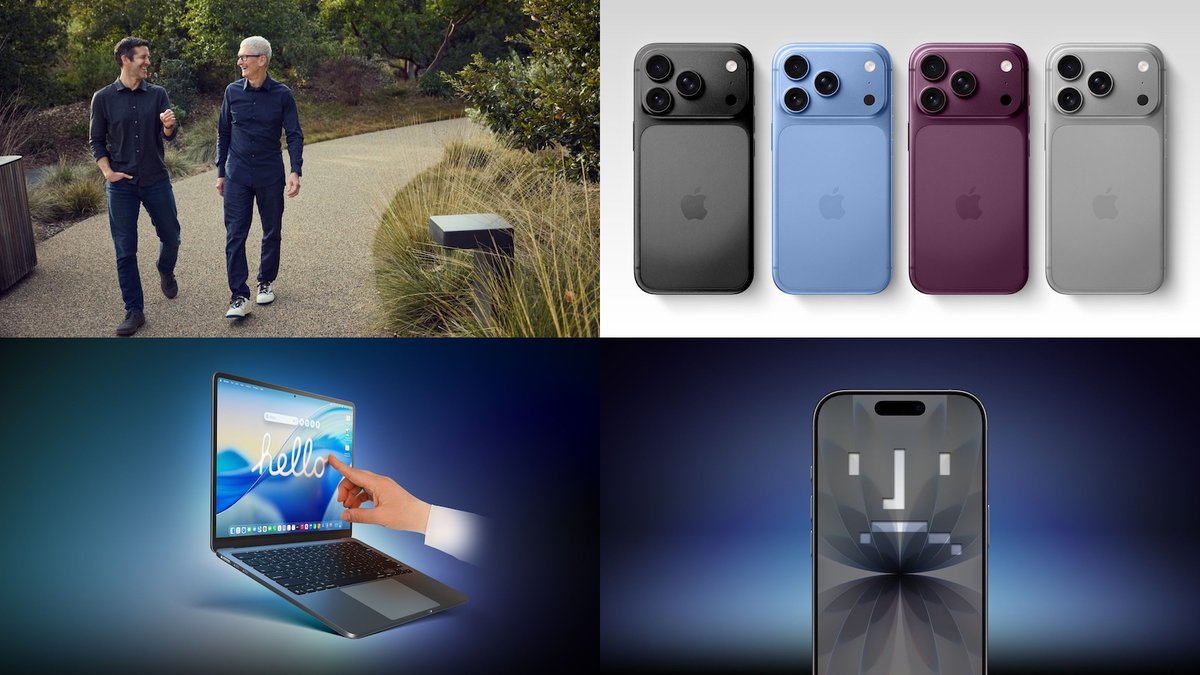 MacRumors's tweet image. Top Stories: Tim Cook Stepping Down, iPhone 18 Pro Colors, and More macrumors.com/2026/04/25/top…