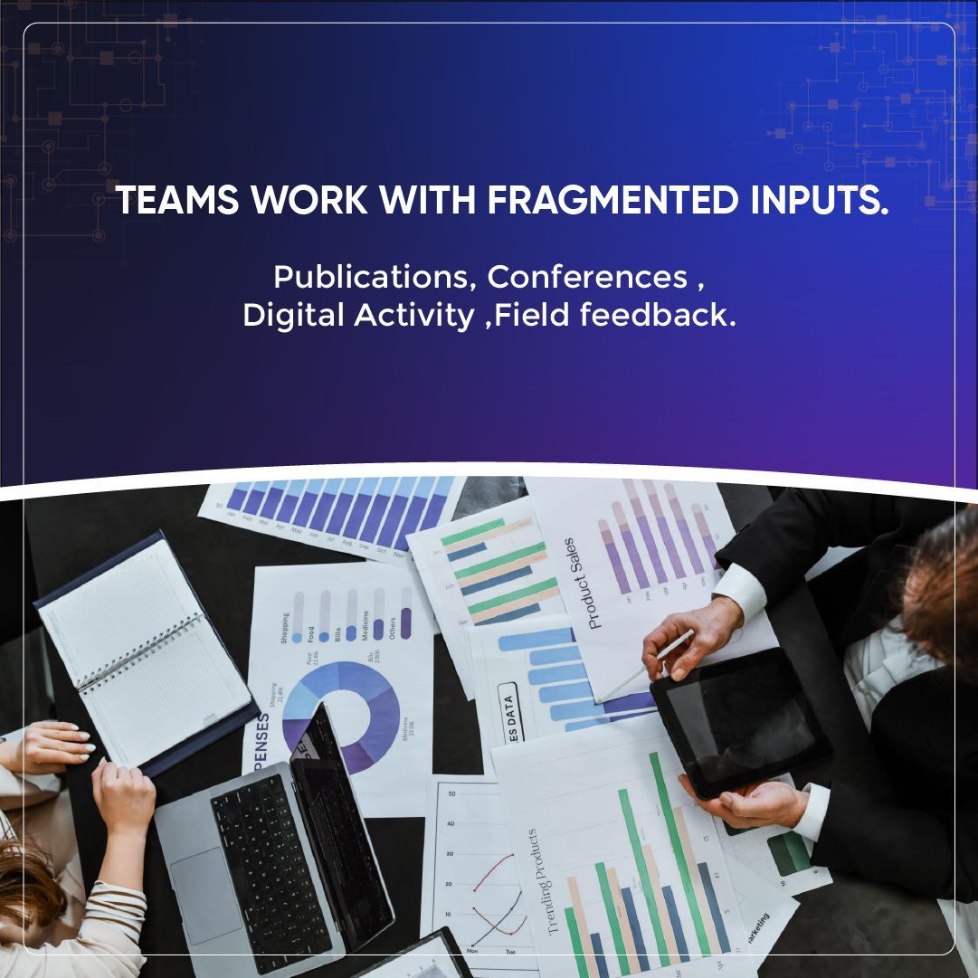 neolytica's tweet image. Neolytica brings fragmented data together and converts it into structured, usable intelligence so teams can move from observation to decision.🌐 

Learn more: neolytica.ai

#MedicalAffairs #FieldInsights #CommercialExcellence #HealthcareAnalytics #DataToInsights
