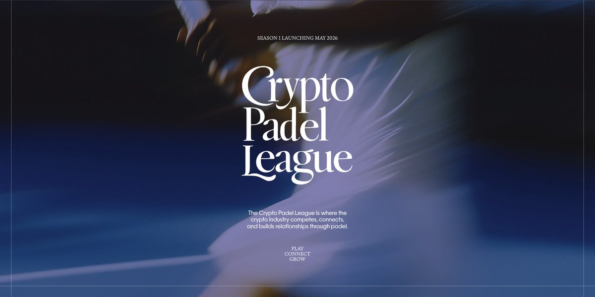 Crypto Padel League tweet media