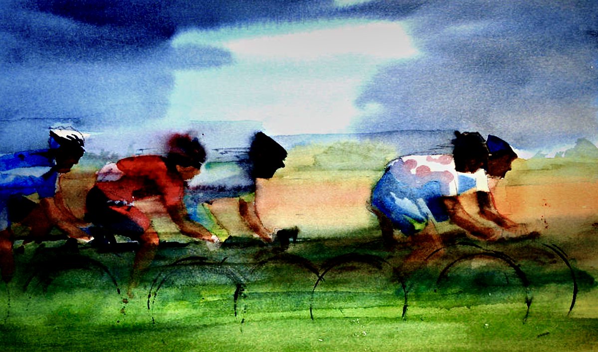 CapoVelo's tweet image. Cycling Image of the Day capovelo.com/cycling-image-… #bicycle #BikePainting #bikerace #bicyclerace #VeloArt #BicyclePainting #BikeArt #CyclingPainting #InThePeloton #Peloton #CyclingArt