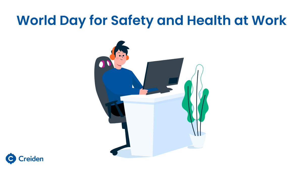 creiden's tweet image. Behind every line of code, there’s a human being 💙
Today we celebrate the people who build, think, and create. And remind ourselves that their safety and well-being always come first.
#WorldDayForSafetyAndHealthAtWork
