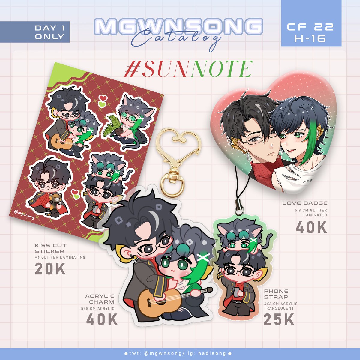 mgwnsong's tweet photo. ✨ RTs and shares are appreciated ✨

Pre-order #cf22 #comifuro22
📅 April 25-30, 2026

📦 MAIL ORDER form and more info: https://t.co/m2nCDk0FYr 

🔗PICK UP CF 22 form and more info: https://t.co/zeo8NLQ5Pn 

#cf22catalogue
🎀kn8, PANDAVVA, EOS, Gachiakuta https://t.co/aPsnKYzeJt