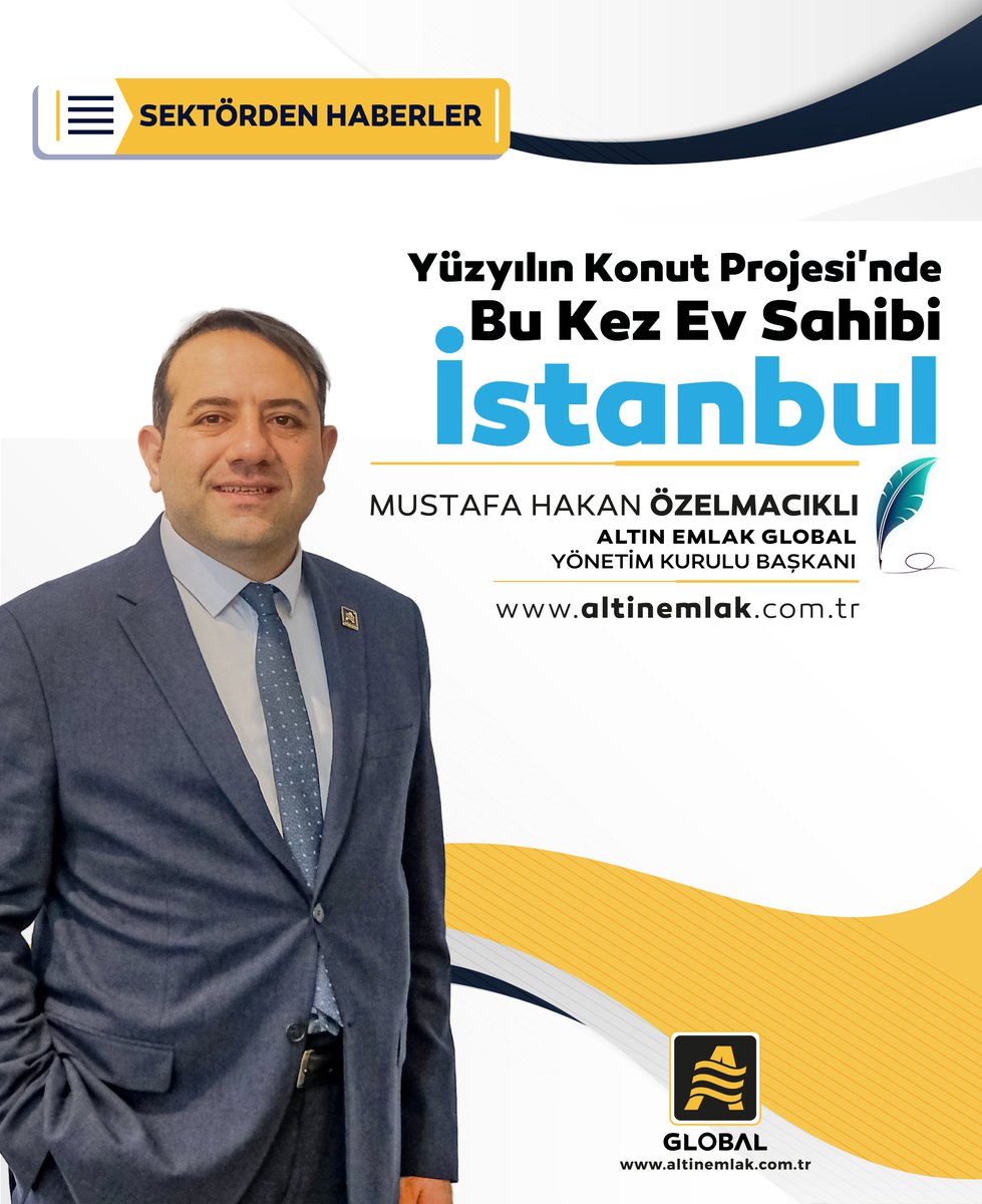 Yüzyılın Konut Projesi'nde Bu Kez Ev Sahibi İstanbul

Cumhuriyet tarihinin en kapsamlı sosyal konut hamlelerinden biri olan “Yüzyılın Konut Projesi” kapsamında İstanbul’da 100 bin konut için kura süreci başladı...

DETAYLAR LİNKTE👇
altinemlak.com.tr/haberler/2087/…

ℹ️Markamızın
