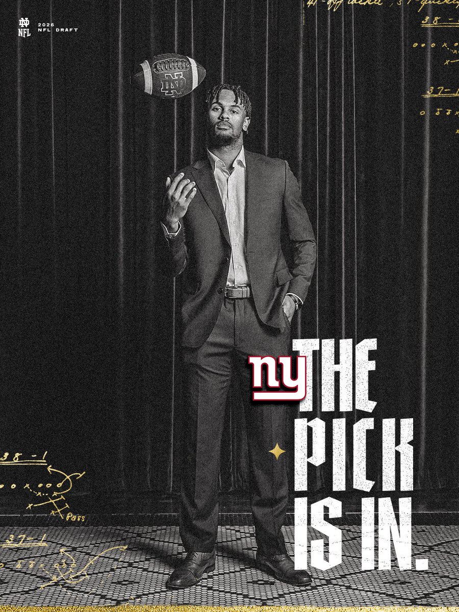 Notre Dame Football tweet media