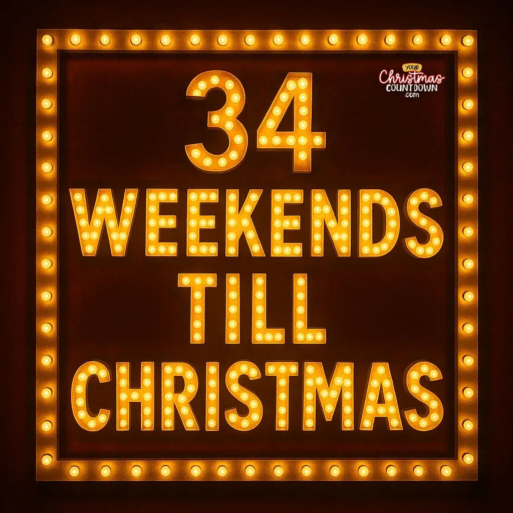 christmas_clock's tweet image. 34 MORE WEEKENDS BEFORE #CHRISTMAS!
🕒 YourChristmasCountdown.com 🎄🎅