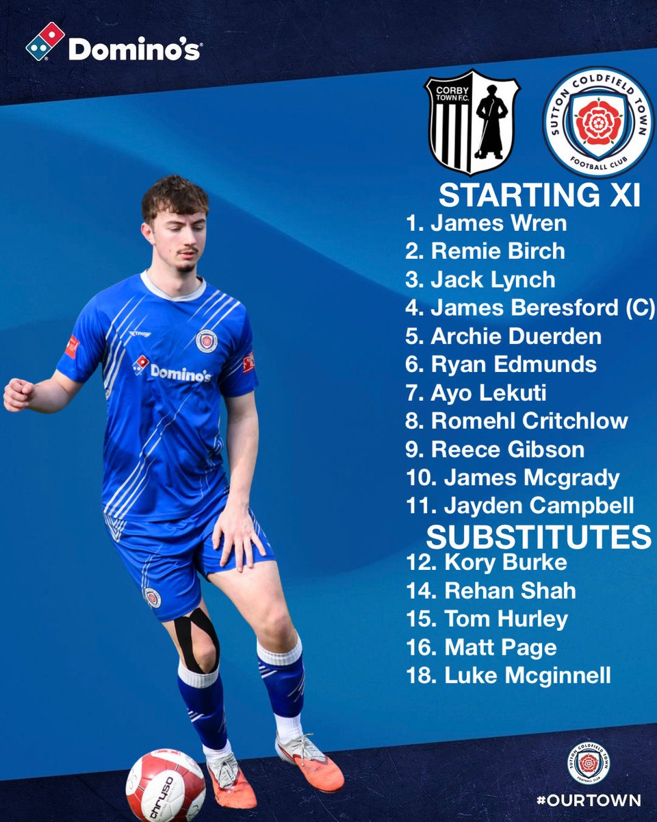 SCTFC's tweet image. For the final time this season. Our XI 💙

2️⃣ Changes from @CTFC1904 
🔄 Critchlow and Archie start 
©️ Bez captains the side for the final game 

#COYR #OurTown 🔵⚪️