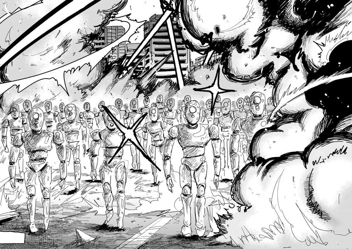daily1punch's tweet photo. The “garbage” artstyle in question https://t.co/macT6Brvrx