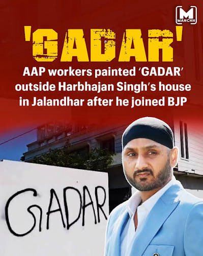 FltLtAnoopVerma's tweet image. That’s utter shameful act by goons of AAP under the instructions of Arvind Kejriwal

An Indian national cricket team member who raised Indian flag on numerous occasions

Targeting a proud Sikh just because he doesn’t like corrupt politics of Conman Kejriwal anymore is