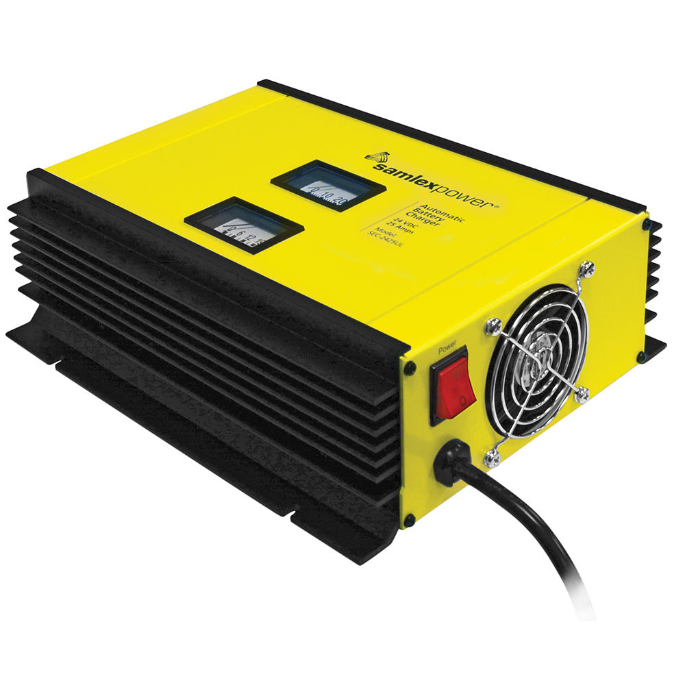 ProductWorldUSA's tweet image. Samlex 25A Battery Charger - 24V - 2-Bank - 3-Stage w/Dip Switch &amp;amp; Lugs - Includes Temp Sensor dlvr.it/TSD4bs #BatteryCharger #Samlex #24V #LeadAcidBatteries #AGM