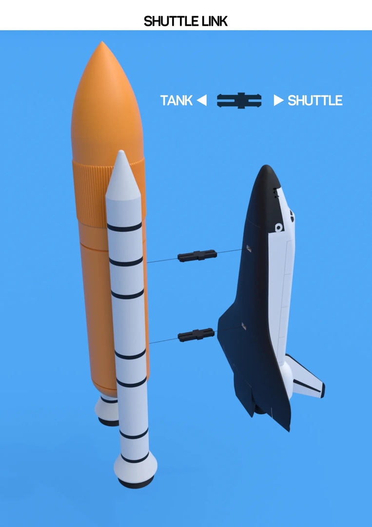 MMCLLC_Official's tweet image. Build a space shuttle at your desk! 🚀 Modular Space Shuttle from Mind Meets Creation: assemble orbiter, tank, SRBs with threaded connections. Customize, display, integrate. #BuildARocket #SpaceShuttle #ModularRocket #NASAInspiration #3DPrinting #STEMKit